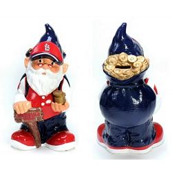 St. Louis Cardinals Garden Gnome - Coin Bank CO