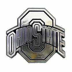 Ohio State Buckeyes Auto Emblem - Silver by Team Promark