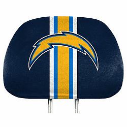 Los Angeles Chargers Headrest Covers Full Printed Style
