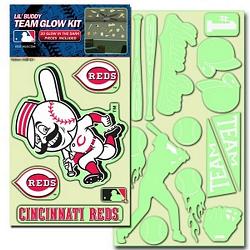 Cincinnati Reds Decal Lil Buddy Glow in the Dark Kit CO