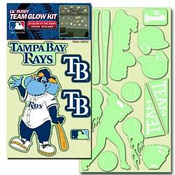 Tampa Bay Rays Decal Lil Buddy Glow in the Dark Kit