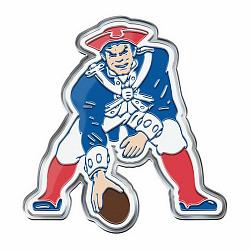 New England Patriots Auto Emblem Color Alternate Logo by Team Promark