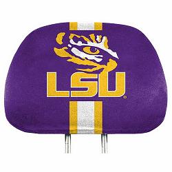 LSU Tigers Headrest Covers Full Printed Style