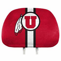 Utah Utes Headrest Covers Full Printed Style
