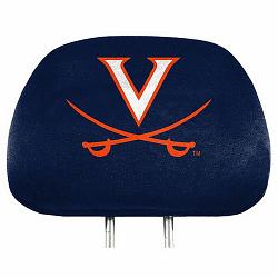 Virginia Cavaliers Headrest Covers Full Printed Style