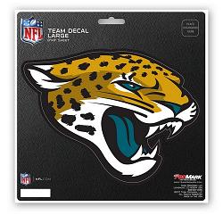 Jacksonville Jaguars Decal 8x8 Die Cut