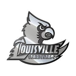 Louisville Cardinals Auto Emblem Premium Metal