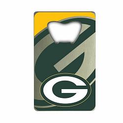 Green Bay Packers Bottle Opener Credit Card Style