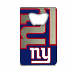 New York Giants Bottle Opener Credit Card Style