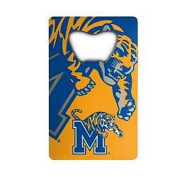 Memphis Tigers Bottle Opener Credit Card Style