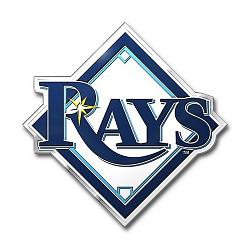 Tampa Bay Rays Auto Emblem - Color by Team Promark