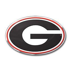 Georgia Bulldogs Auto Emblem - Color by Team Promark