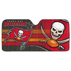 Tampa Bay Buccaneers Auto Sun Shade - 59"x27"