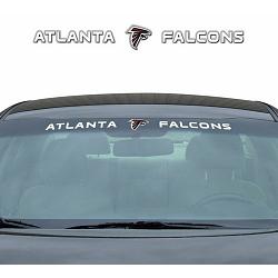 Atlanta Falcons Decal 35x4 Windshield