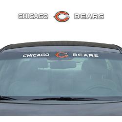 Chicago Bears Decal 35x4 Windshield