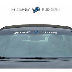 Detroit Lions Decal 35x4 Windshield