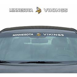 Minnesota Vikings Decal 35x4 Windshield