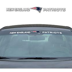New England Patriots Decal 35x4 Windshield