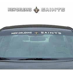 New Orleans Saints Decal 35x4 Windshield