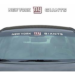 New York Giants Decal 35x4 Windshield