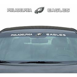 Philadelphia Eagles Decal 35x4 Windshield