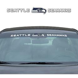 Seattle Seahawks Decal 35x4 Windshield