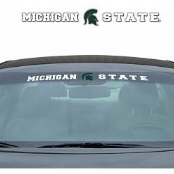 Michigan State Spartans Decal 35x4 Windshield