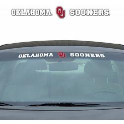 Oklahoma Sooners Decal 35x4 Windshield