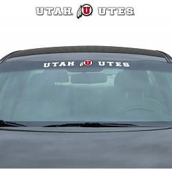 Utah Utes Decal 35x4 Windshield Style