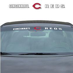 Cincinnati Reds Decal 35x4 Windshield