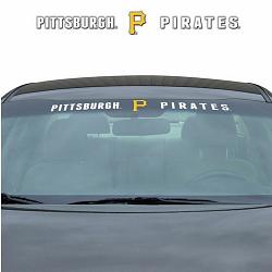 Pittsburgh Pirates Decal 35x4 Windshield