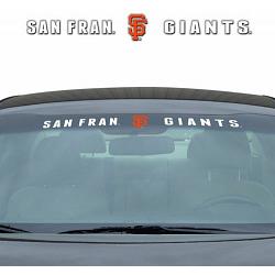 San Francisco Giants Decal 35x4 Windshield