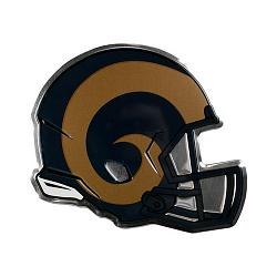 Los Angeles Rams Auto Emblem Helmet Design by Team Promark