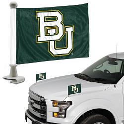 Team Promark Baylor Bears Flag Set 2 Piece Ambassador Style -