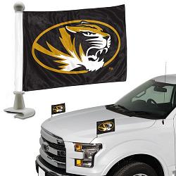 Team Promark Missouri Tigers Flag Set 2 Piece Ambassador Style -