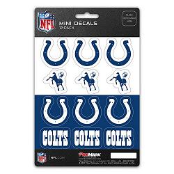 Indianapolis Colts Decal Set Mini 12 Pack