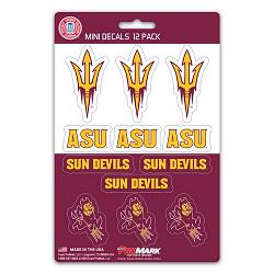 Arizona State Sun Devils Decal Set Mini 12 Pack
