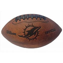 Miami Dolphins Football - Vintage Throwback - 9 Inches