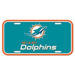 Miami Dolphins License Plate