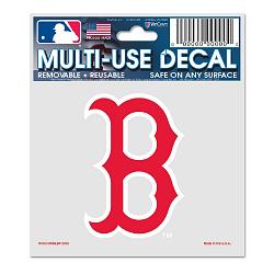 Boston Red Sox Decal 3x4 Multi Use