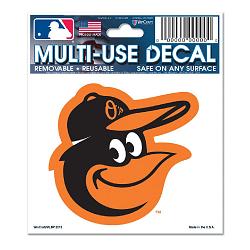 Baltimore Orioles Decal 3x4 Multi Use