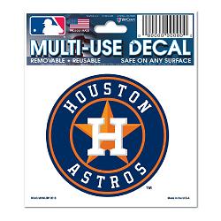 Houston Astros Decal 3x4 Multi Use