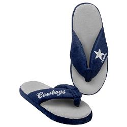 Dallas Cowboys Slipper - Women Thong Flip Flop - (1 Pair) - S