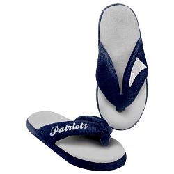 New England Patriots Slipper - Women Thong Flip Flop - (1 Pair) - S