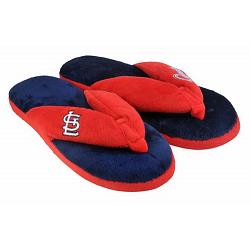 Forever Collectibles St. Louis Cardinals Slippers - Womens Thong Flip Flop (12 pc case)  CO