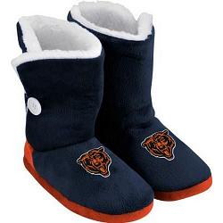 Forever Collectibles Chicago Bears Slippers - Womens Boot (12 pc case) CO