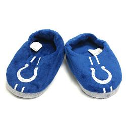 Indianapolis Colts Slipper - Youth 4-7 Size 10-11 Stripe - (1 Pair) - M