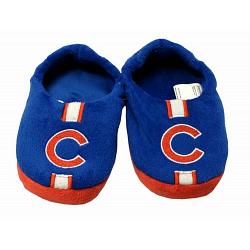 Forever Collectibles Chicago Cubs Slippers - Youth 4-7 Stripe (12 pc case) CO