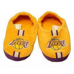 Forever Collectibles Los Angeles Lakers Slippers - Youth 4-7 Stripe (12 pc case) CO