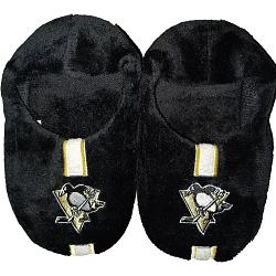 Pittsburgh Penguins Slipper - Youth 4-7 Size 10-11 Stripe - (1 Pair) - M